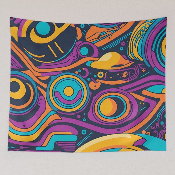 Item preview, Dynamic Vision: Futuristic Vibrancy designed and sold by LeonAndrewRazon.