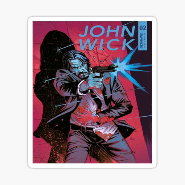 John Wick Stickers for Sale