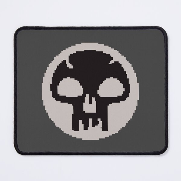 Item preview, Pixelart Black Mana symbol - MTG designed and sold by akirasoy.