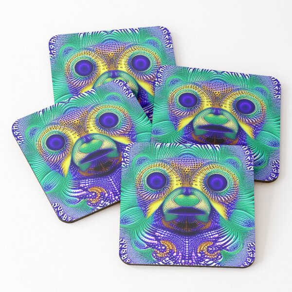 Item preview, Sloth - Psychedelic Pattern designed and sold by NomadicCreative.