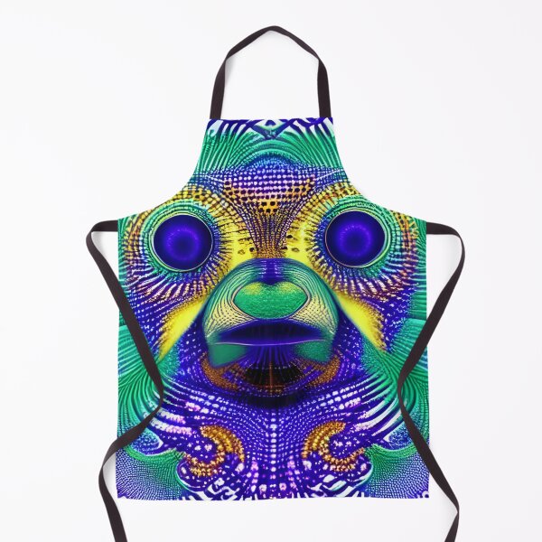Aperçu de l'œuvre Paresseux - Motif psychédélique créée et vendue par NomadicCreative.