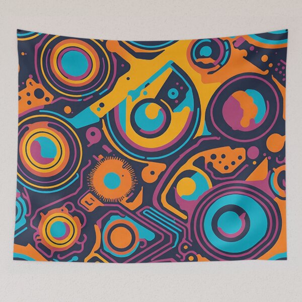 Item preview, Dynamic Vision: Futuristic Vibrancy designed and sold by LeonAndrewRazon.