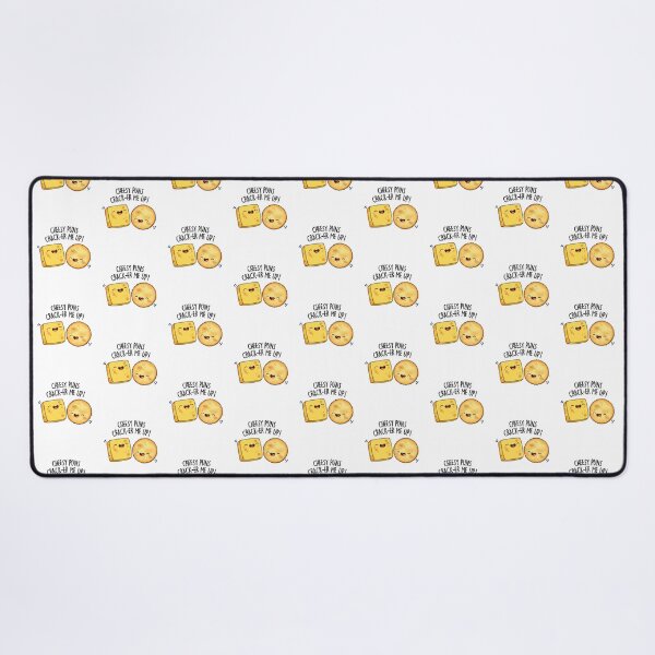 Item preview, Cheesy Puns Crack-er Me Up Funny Cheese Puns  designed and sold by punnybone.