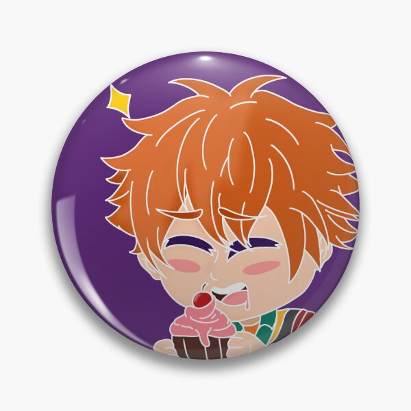 Item preview, Chibi Beel with a cupcake - Obey Me! - White Lines designed and sold by Mammons-Goldie.