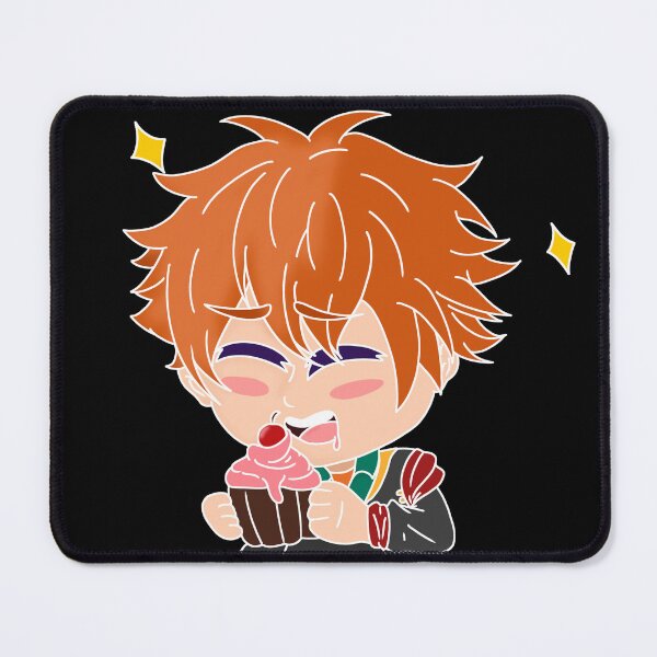 Item preview, Chibi Beel with a cupcake - Obey Me! - White Lines designed and sold by Mammons-Goldie.