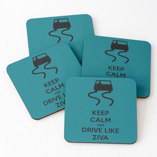 Item preview, Keep Calm and Drive Like Ziva designed and sold by ErnestaThompson.