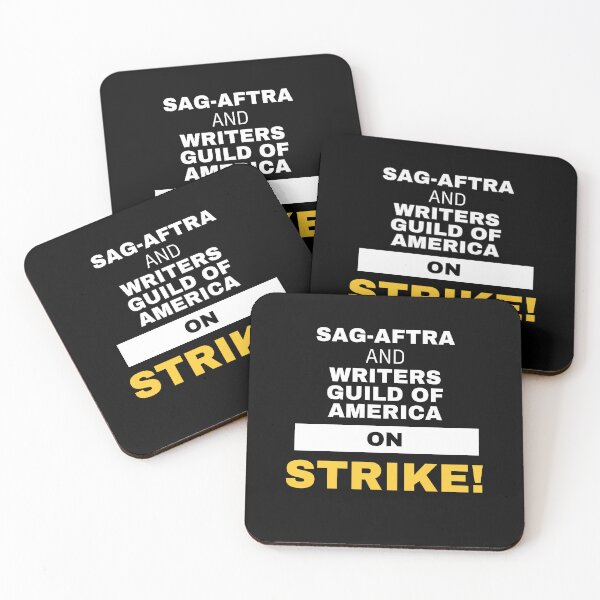 Item preview, SAG-AFTRA & WAG on Strike - I stand with SAG-AFTRA & WGA designed and sold by khumpa.