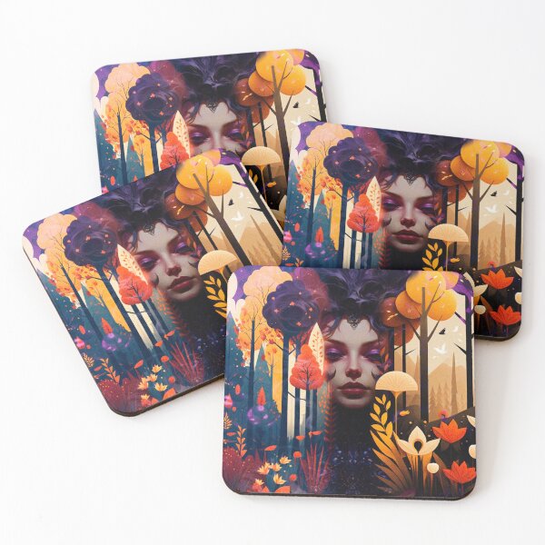 Item preview, Dark Moon Autumn Life Goddess designed and sold by webgrrl.
