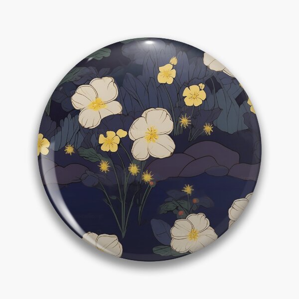 Item preview, TLouise Moonlight Primrose on a Dark Sky Background designed and sold by imginger755.