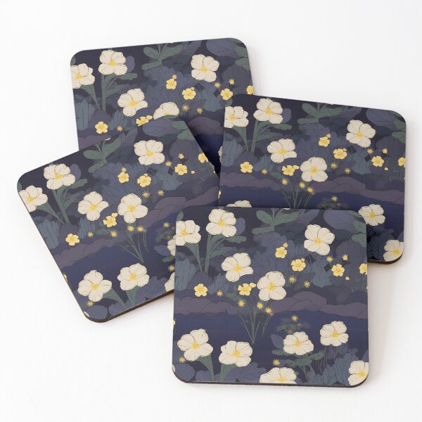 Item preview, TLouise Moonlight Primrose on a Dark Sky Background designed and sold by imginger755.
