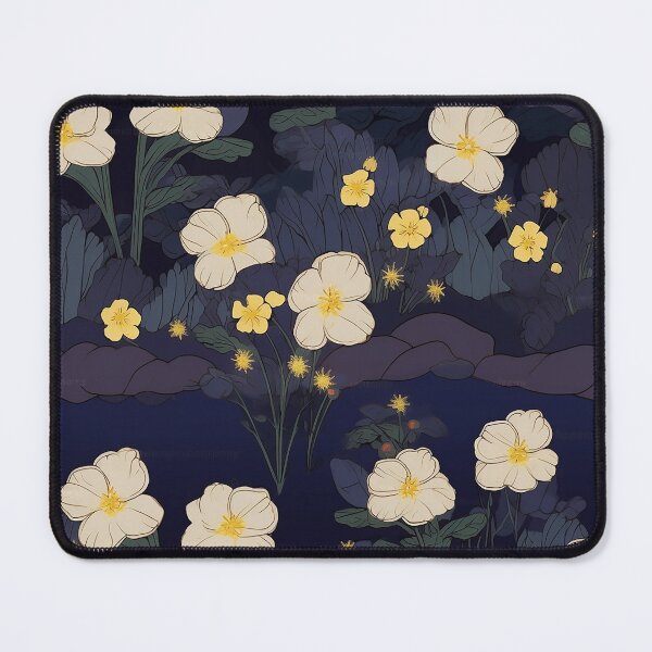 Item preview, TLouise Moonlight Primrose on a Dark Sky Background designed and sold by imginger755.
