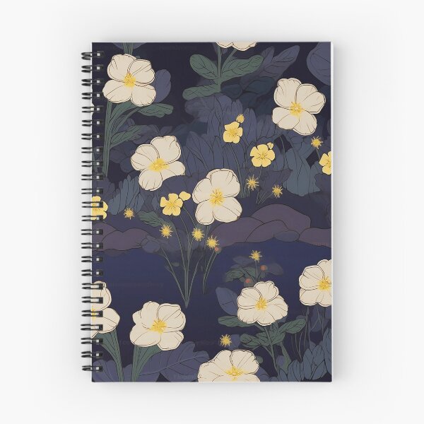 Item preview, TLouise Moonlight Primrose on a Dark Sky Background designed and sold by imginger755.