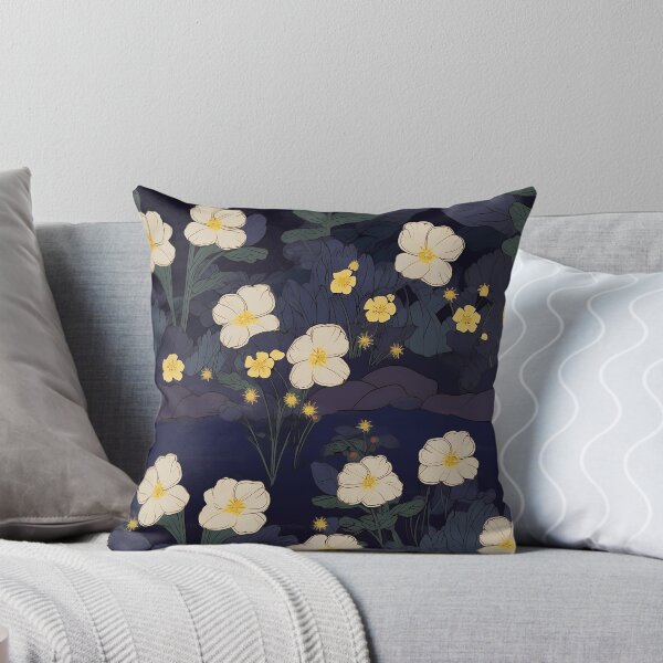 Item preview, TLouise Moonlight Primrose on a Dark Sky Background designed and sold by imginger755.