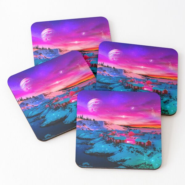 Item preview, Glowing Snowscape designed and sold by Moonquestart.
