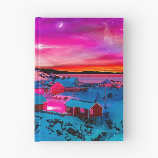 Item preview, Glowing Snowscape designed and sold by Moonquestart.