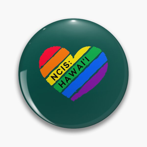 Item preview, NCIS Hawai_i Rainbow Heart designed and sold by ErnestaThompson.