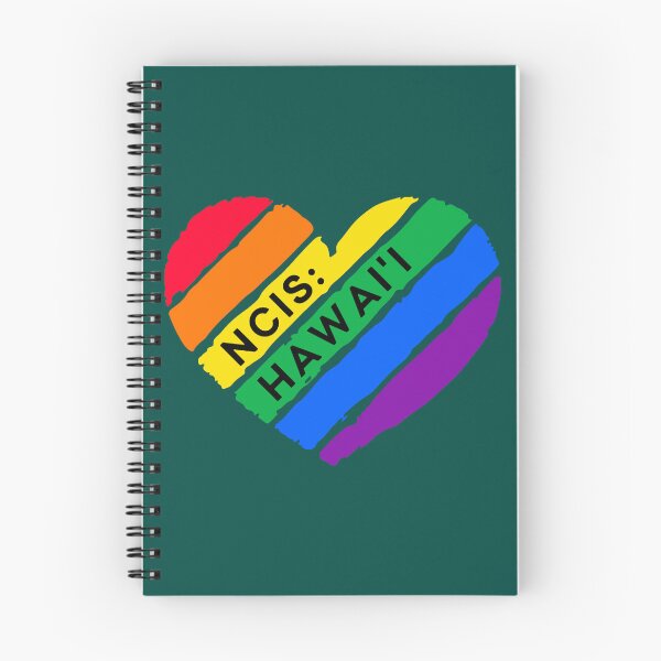 Item preview, NCIS Hawai_i Rainbow Heart designed and sold by ErnestaThompson.