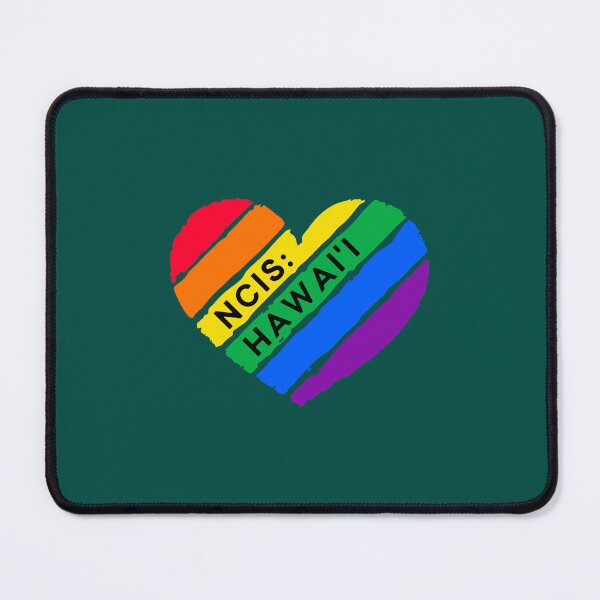 Item preview, NCIS Hawai_i Rainbow Heart designed and sold by ErnestaThompson.