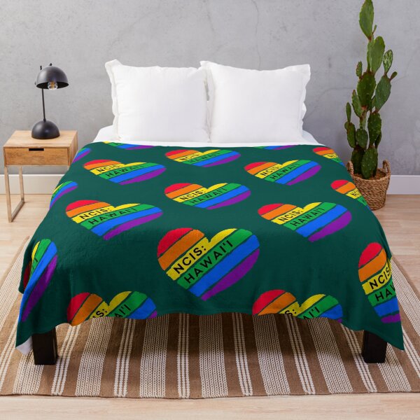 Item preview, NCIS Hawai_i Rainbow Heart designed and sold by ErnestaThompson.