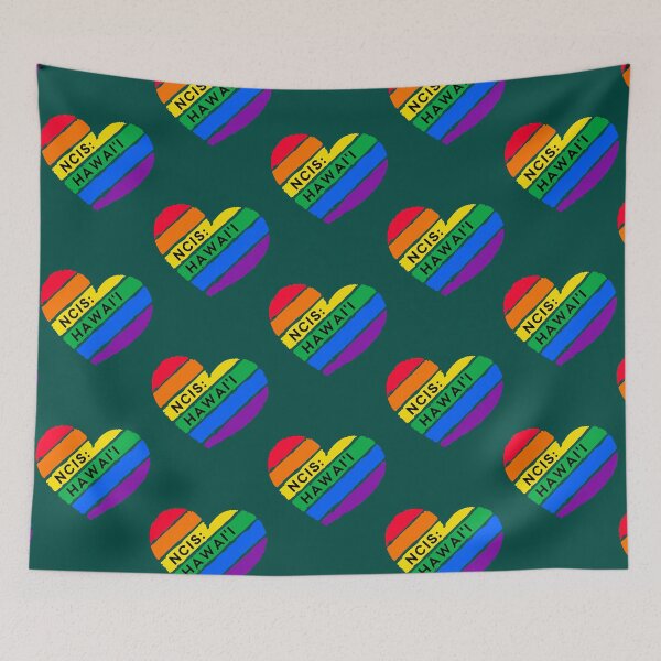 Item preview, NCIS Hawai_i Rainbow Heart designed and sold by ErnestaThompson.
