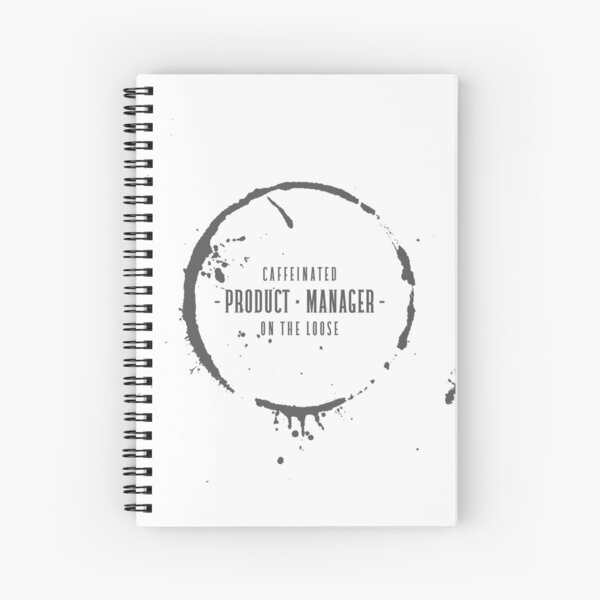 Impact over Effort Spiral notebook — Black Product Managers
