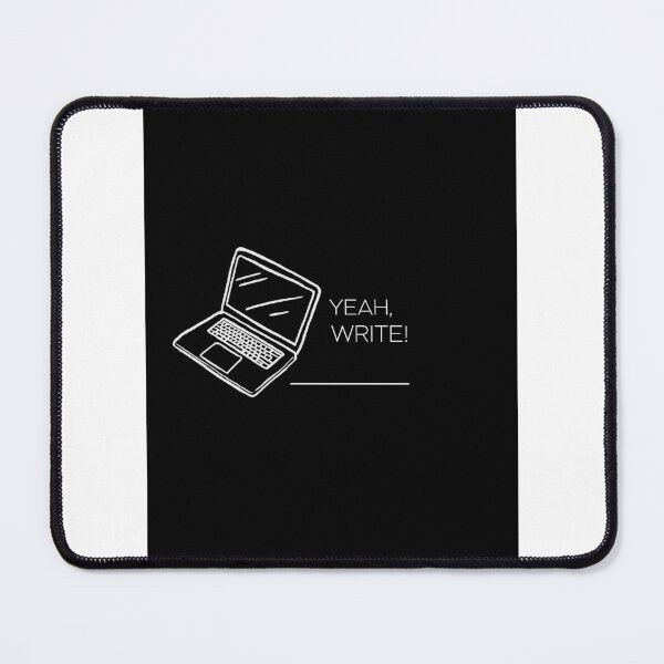 Item preview, Yeah, Write! design for writers and bloggers designed and sold by pinkintrigue.