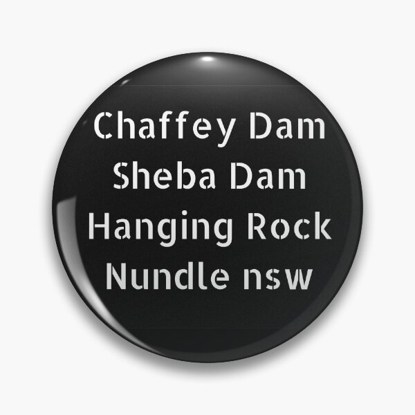 Item preview, Chaffey Dam, Sheba Dam Hanging Rock Things to See in Nundle NSW designed and sold by Reelyfishing.