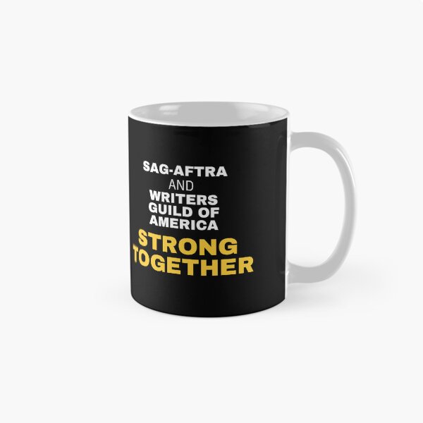 Item preview, SAG-AFTRA & WAG Strong together - I stand with SAG-AFTRA & WGA designed and sold by khumpa.