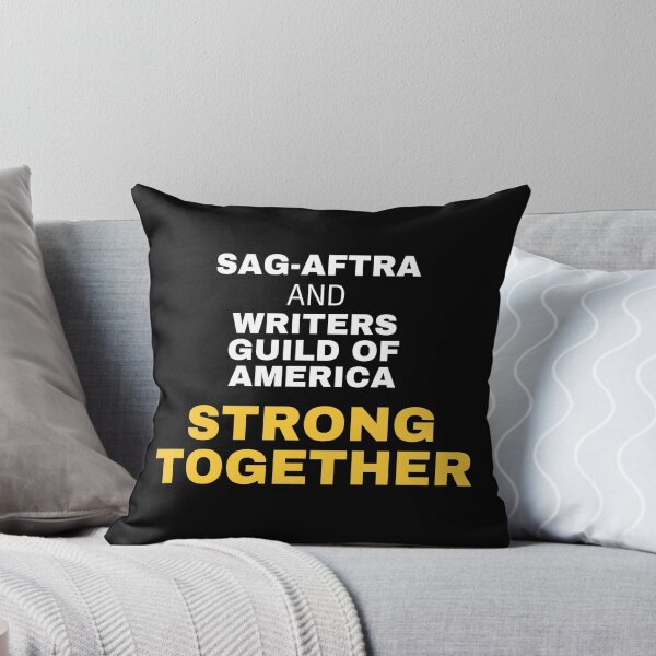 Item preview, SAG-AFTRA & WAG Strong together - I stand with SAG-AFTRA & WGA designed and sold by khumpa.