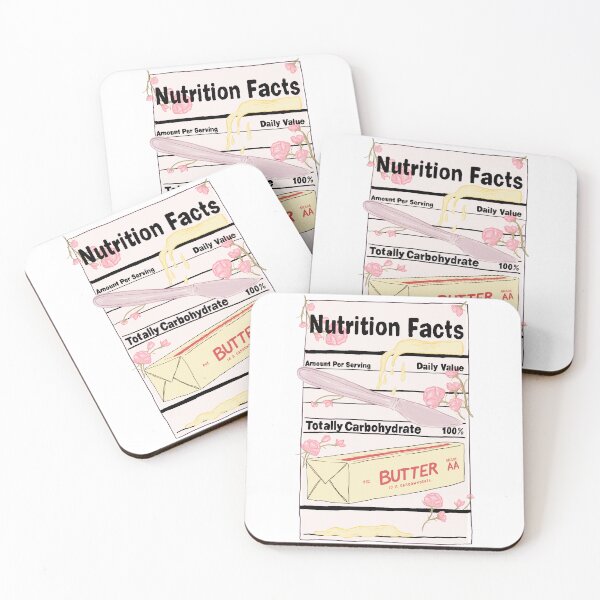 Item preview, Butter is Totally a Carb... designed and sold by Katie Barnett.