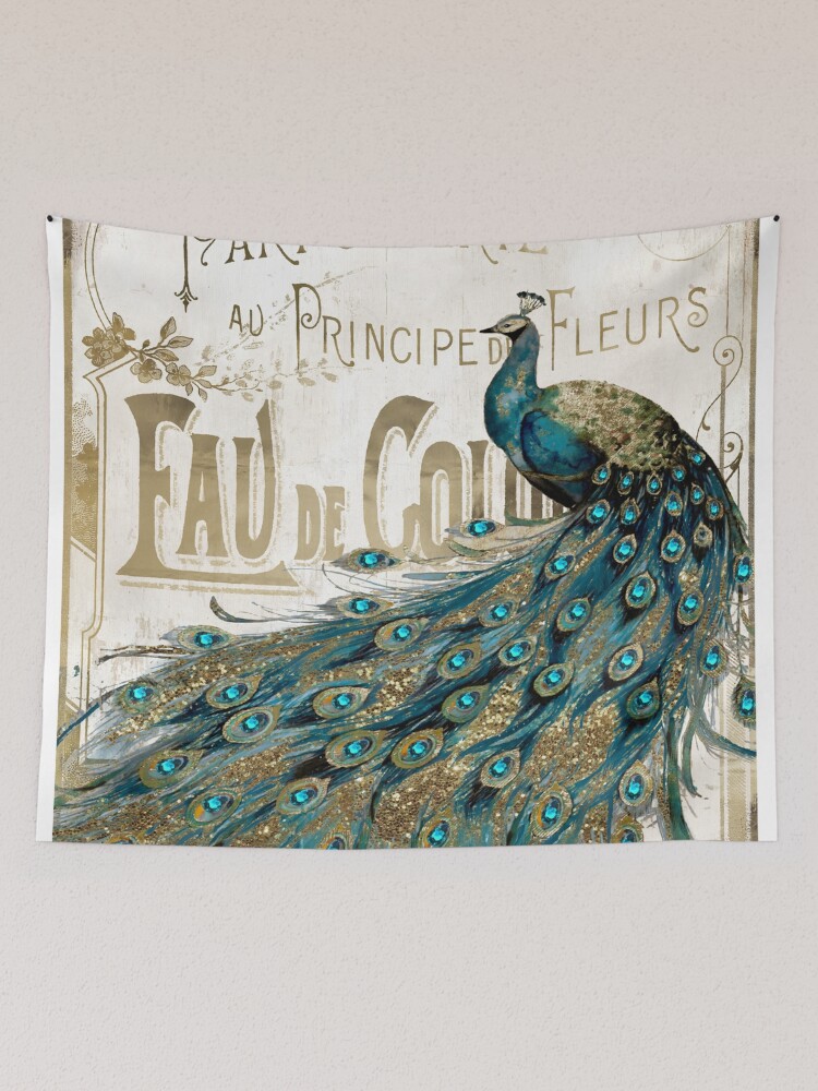 Peacock tapestry online