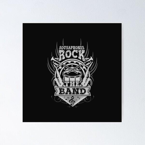 Item preview, Sousaphones Rock The Band  Funny Marching Band 1 designed and sold by MichaelMurcar9.