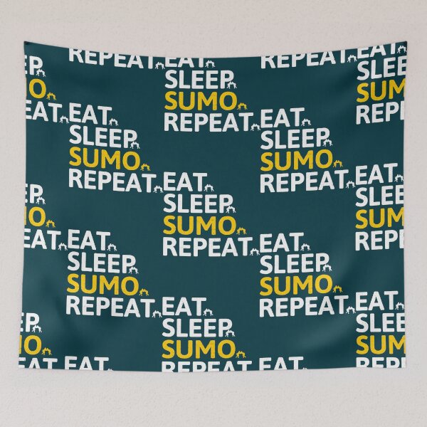 Item preview, Eat Sleep Sumo Repeat designed and sold by KoreproductsCoe.