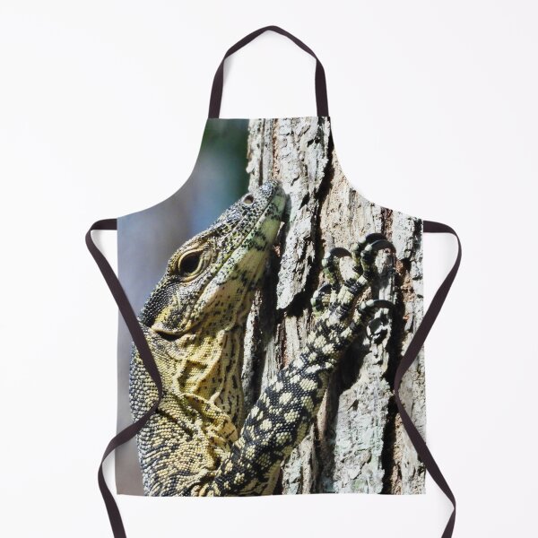 Item preview, Goanna monitor Lizard hugging a tree designed and sold by Mark Grimsley.