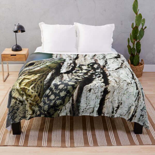 Item preview, Goanna monitor Lizard hugging a tree designed and sold by Mark Grimsley.