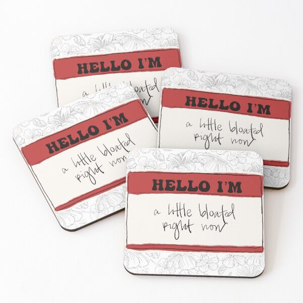 Item preview, Hello I'm A Little Bloated Right Now designed and sold by Katie Barnett.