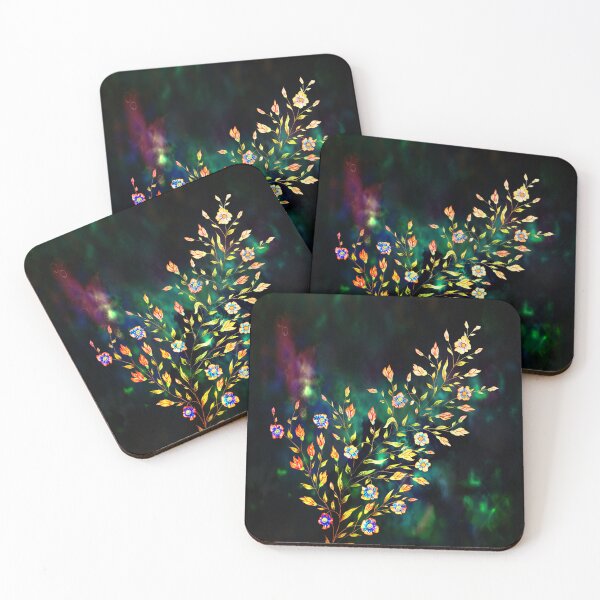 Item preview, Magical filigree meadow flowers designed and sold by Dusanka Djeric.