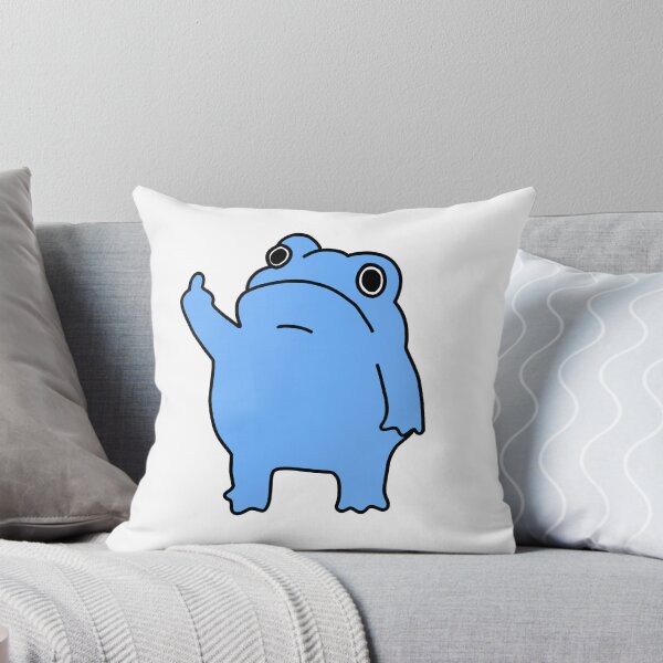 Item preview, Blue NFT (Non-Friendly Toad) designed and sold by ClydeCustomsCo.