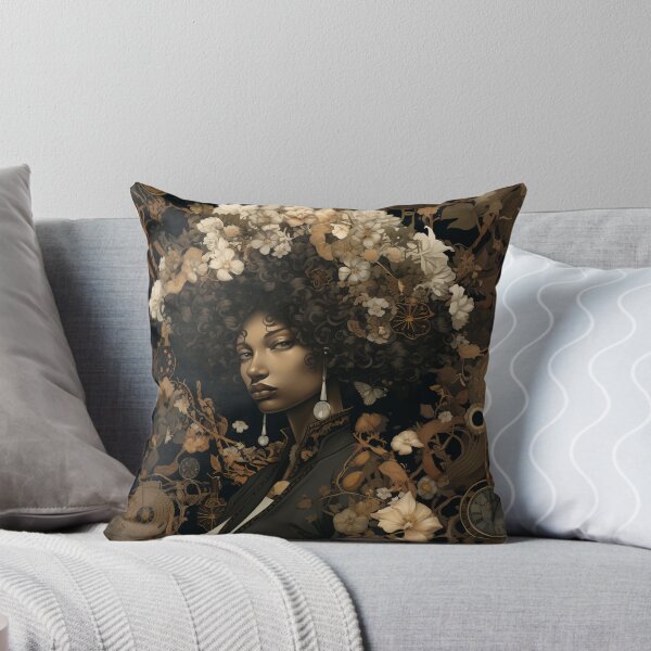 Item preview, Female Empowerment Portrait Steampunk Twisted Nature designed and sold by BrandonArtWorld.