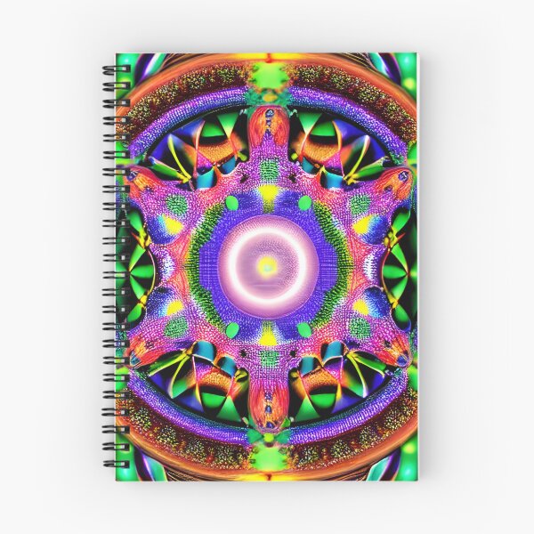 Item preview, Neon Star - Psychedelic Pattern designed and sold by NomadicCreative.