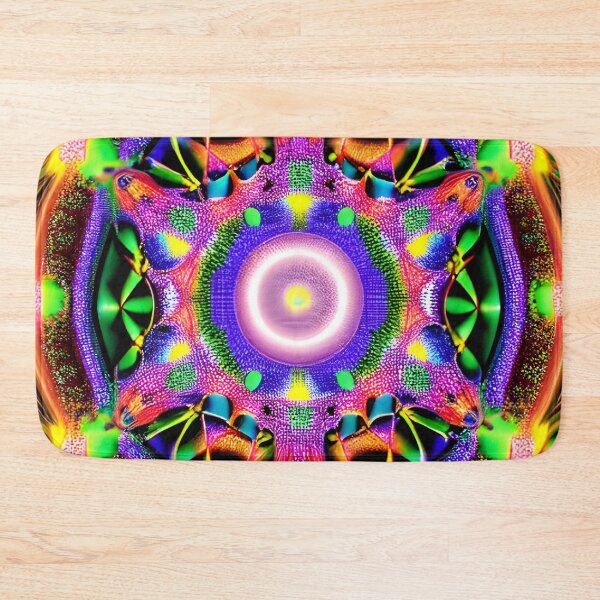 Item preview, Neon Star - Psychedelic Pattern designed and sold by NomadicCreative.