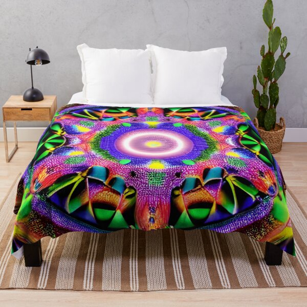 Item preview, Neon Star - Psychedelic Pattern designed and sold by NomadicCreative.