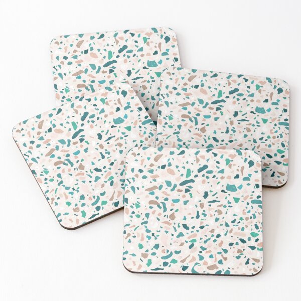 Item preview, Terrazo Turquoise designed and sold by CamronJacobson.