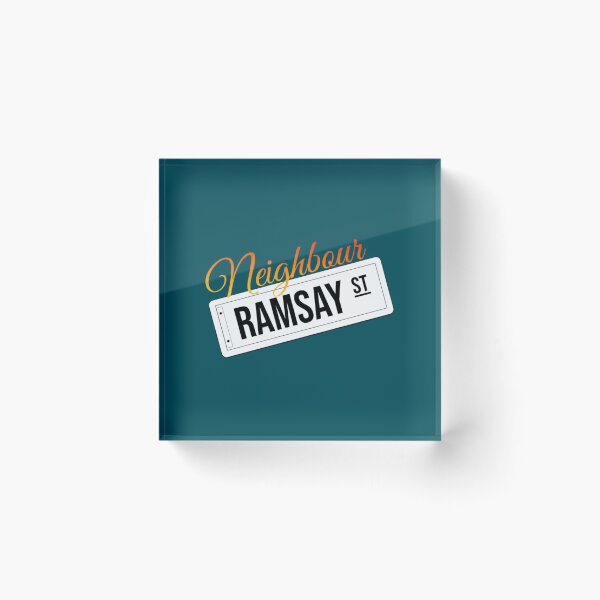 Item preview, Neighbours - Everyone is Welcome on Ramsay St  designed and sold by MarielBernhard.