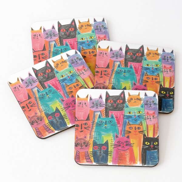 Item preview, Kids' Crayon Cats designed and sold by cooeeman.