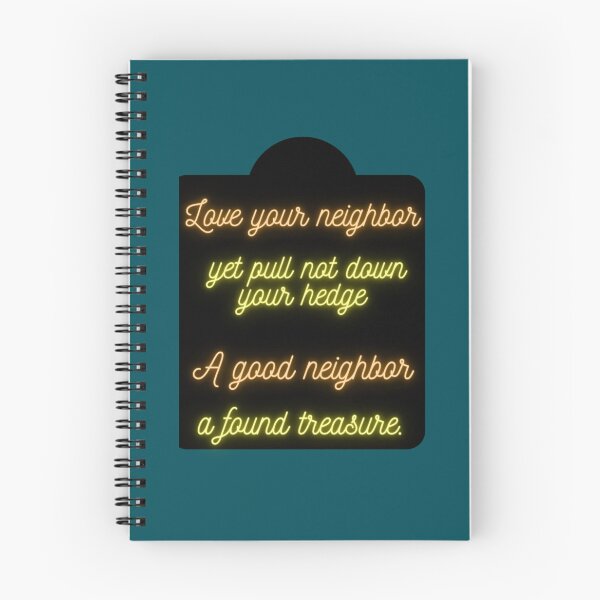 Item preview, neighbour sticker A good neighbor-a found treasure designed and sold by MarielBernhard.