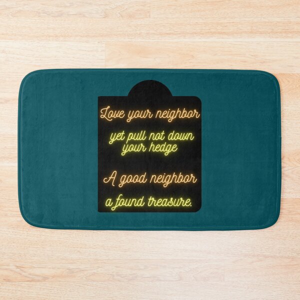 Item preview, neighbour sticker A good neighbor-a found treasure designed and sold by MarielBernhard.