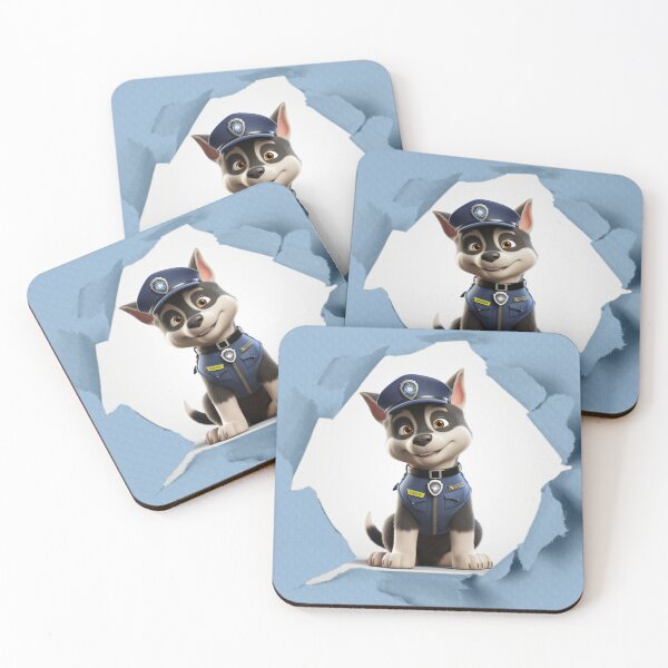 Item preview, Cute cartoon police dog designed and sold by Stickermagician.