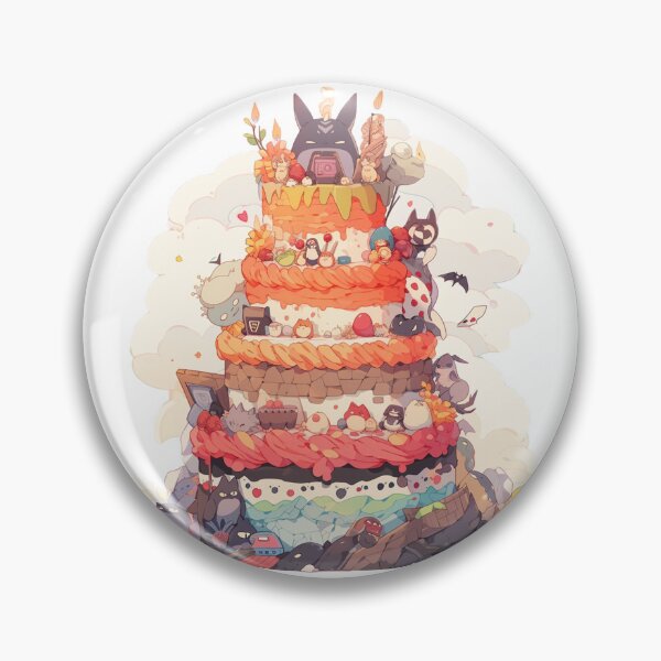 Artikelvorschau, Riesiger Berg an Kuchen entworfen und verkauft von Stickermagician.