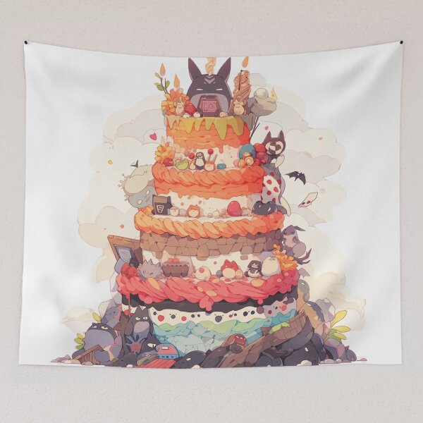 Item preview, Huge mountain of cakes designed and sold by Stickermagician.